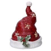 Gorro resina led rojo cm28x26h36,7