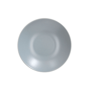 Plato Hondo Gres Azul 22x4,5h cm papel azúcar