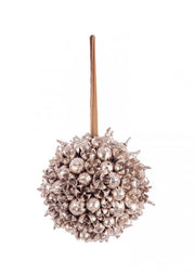 Decoración Sferica Jilly Champagne D125 6x