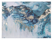 Cuadro de pueblo 120x90 cm óleo sobre lienzo