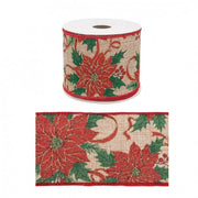 12x Cinta Clásica Poinsezia 4M Display12