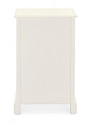 Mesita de noche clásica Amabel 1 puerta y 1 cajón 42x32x72h cm