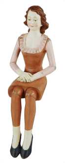 Mujer sentada jw-9665 cm. 12,5 x 12,5 horas 38