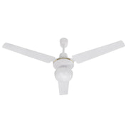 Ventilador de techo de tres cuchillas con metal con diámetro de luz de 120 cm White 70W
