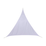 Toldo Triangular 5x5x5m en Tela Impermeable - Color: Gris Tórtola