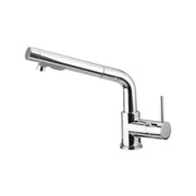 Grifo monomando Paini cromado para lavabo ducha extraíble