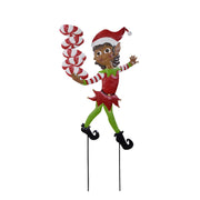 Letrero metálico duende cm42x0,5h91