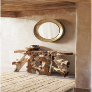 Alfombra Ivory Lines 140x200 de algodón