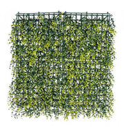 Sprouts de pared sintética Buxus en polietileno 50x50 cm