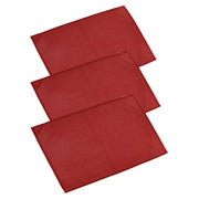 Juego de paños de cocina 3 piezas rojo ladrillo juliette cm50x70