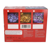 Controlador de luz de alambre 500 led blanco cálido cm1000 al. uso externo fijo