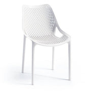 Silla polipropileno blanco BILROS 60x50x h82 cm