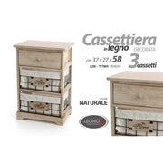 Gabinete de bolsas con canastas en la cocina de tela de baño 37 x 27 x 58 H CM CM