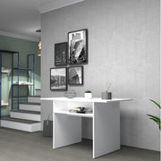 Tavolo consolle ripiegabile Bianco Larice IKEBANA 120x40x h76 cm