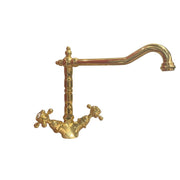 Grifo de cocina bimando Paini Nostalgia Barroco oro