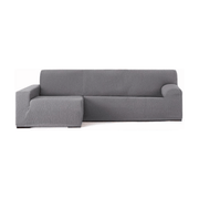 Troya funda sofa elastico izq península gris reposabrazos largo 250/310