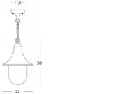 Suspensión E27 linea zoe negra