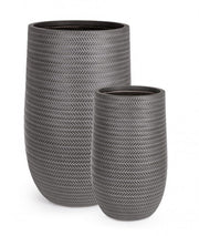Set2 P.Vaso Trenzado A Alto Antracita