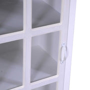 Vitrina Liverpool 1 puerta + 1 cajón cm48,5x32h114