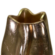 Florero de resina dorada cm ø45h100