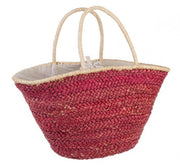 2x Bolsa de playa roja Milos