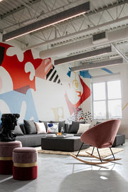 Busto decorativo Olympus negro Alt.40 -