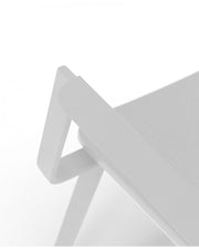 4x Silla de madera lacada - Cabeza de mesa Woody