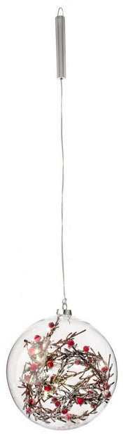 Lámpara de techo 2x Sfera Vt Gea D200 C-Led