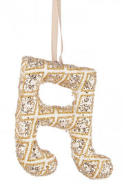 Pendaglio Rombi Nota Oro 6x