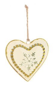 Pendaglio Flaky Cuore Oro 12x