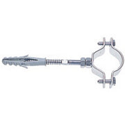 Collar pesado galvanizado con pasador y tornillo