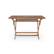 Mesa de jardín plegable rectangular 120x70x h73 cm