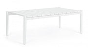 Mesa de centro blanca Calypso 110x60 cm