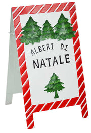 Plato árboles de navidad nbd-9006 cm. 58 x 35 h 97