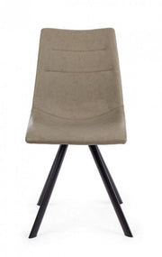 4x Sedia Alva Pu Tortora