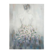 Óleo sobre lienzo Pueblo 90x120 cm