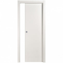 Puerta deslizante de Microtec blanca CM. 210 x 70