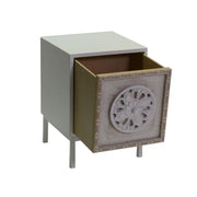 Pandora caja de almacenamiento de madera 1 cajón cuadrado cm20x21h29