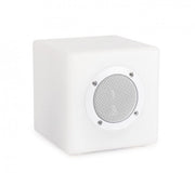 Lámpara de jardín LED Cube Altavoz de polietileno 15x15cm