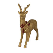 Renna resina oro cm14.5x6h20