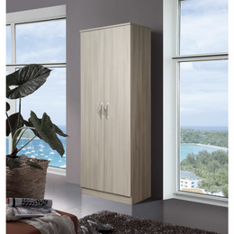 Ratchante de zapatos de 2 puertas 5 estantes cm. 71 x 38 x 182h kit