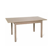 Mesa de comedor extensible en color olmo en madera de melamina cm 70x110 - 150