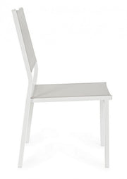Silla Hilde Cloud blanca para exteriores cm 46 x 57 x 88 h