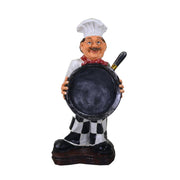 Cocinero de resina con bandeja de apoyo 30 x 44 x h 77 cm