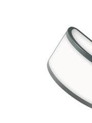 Aplique línea café blanco E27