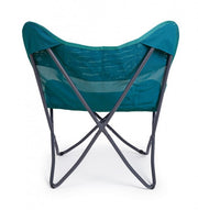 Silla de mar plegable de textilene verde agua MARIPOSA GABICCE 77,5x81x h89 cm