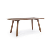 Mesa de exterior de madera GLASGOW FSC 180x90x h75 cm