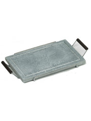 ESTEATITA CON ESTRUCTURA DE ACERO MANILLAS WENGUÉ