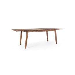Mesa extensible para exterior en madera VARSAVIA 180 - 240x90x h76 cm