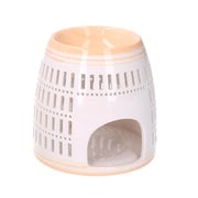 Quemador de esencias de cerámica naranja cmø12,6h12,6